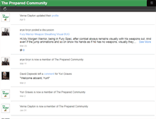 Tablet Screenshot of communitypreparedness.org